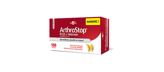 ArthroStop PLUS z Imbirem