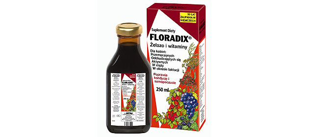 Floradix żelazo i witaminy